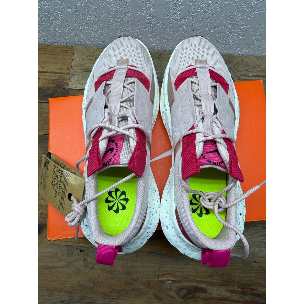 Nike Crater Impact Pink Oxford Rose Whisper Womens Running Shoes CW2386-601 9.5 - Picture 5 of 7